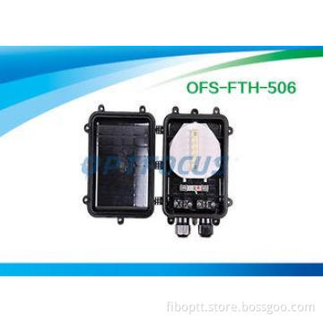 24 cores Fiber Optic Enclosures 2 port / 214 mm 412 mm Spli